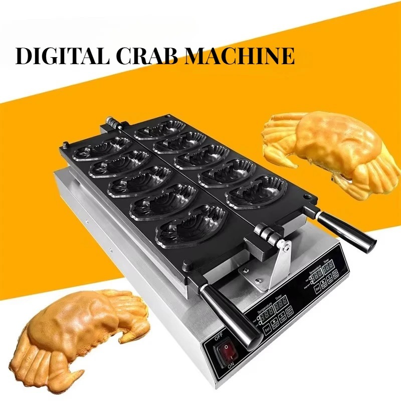 【Hot】Mini Crab Waffle Maker 11 - đánh giá và giá Mini Waffle Maker Machine