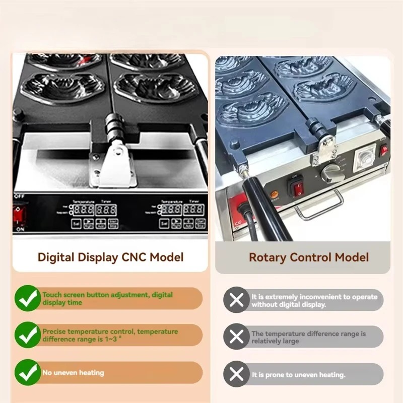 【Hot】Mini Crab Waffle Maker 11 - đánh giá và giá Mini Waffle Maker Machine