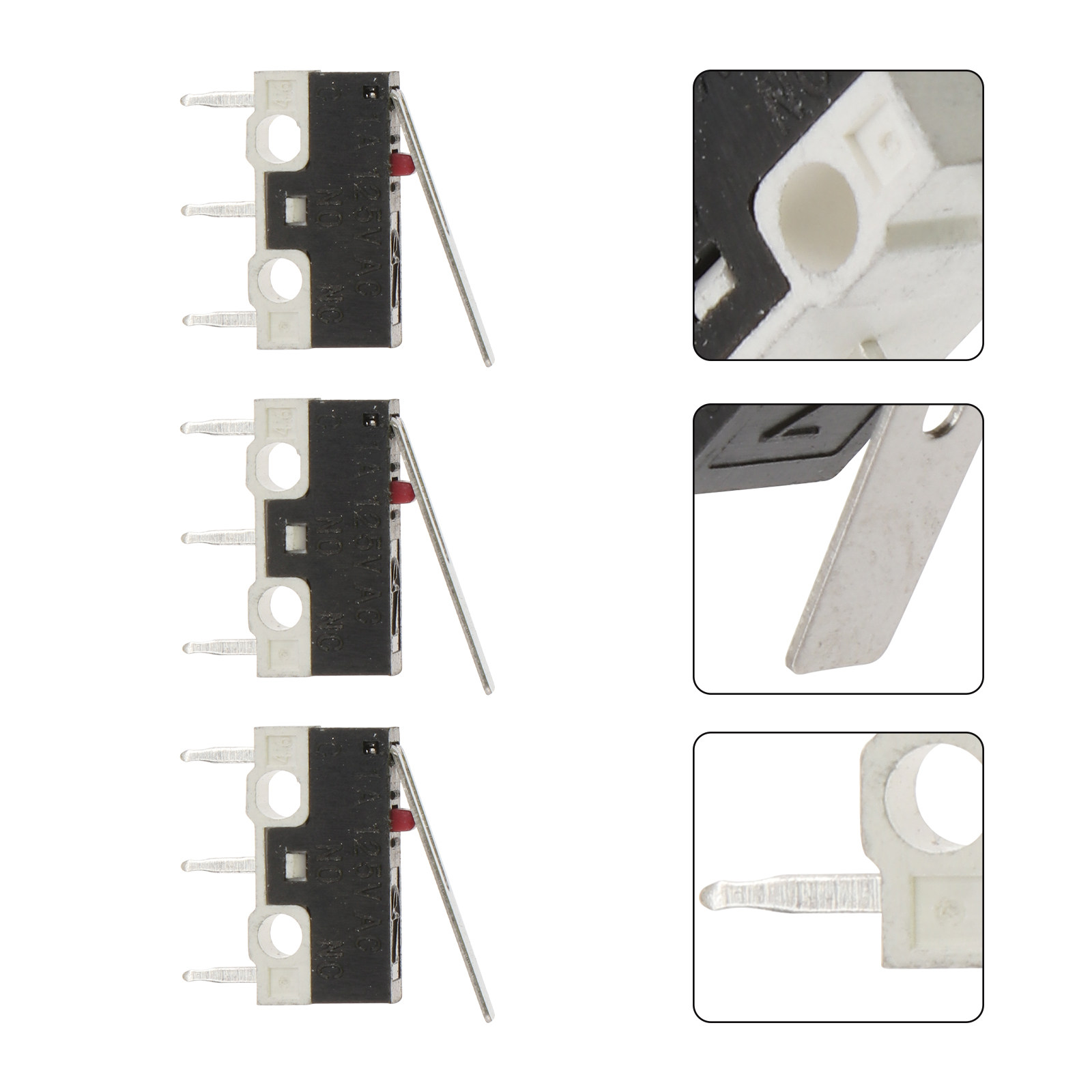 5Pcs Micro Limit Switch 3 Long - đánh giá và giá Home Appliances
